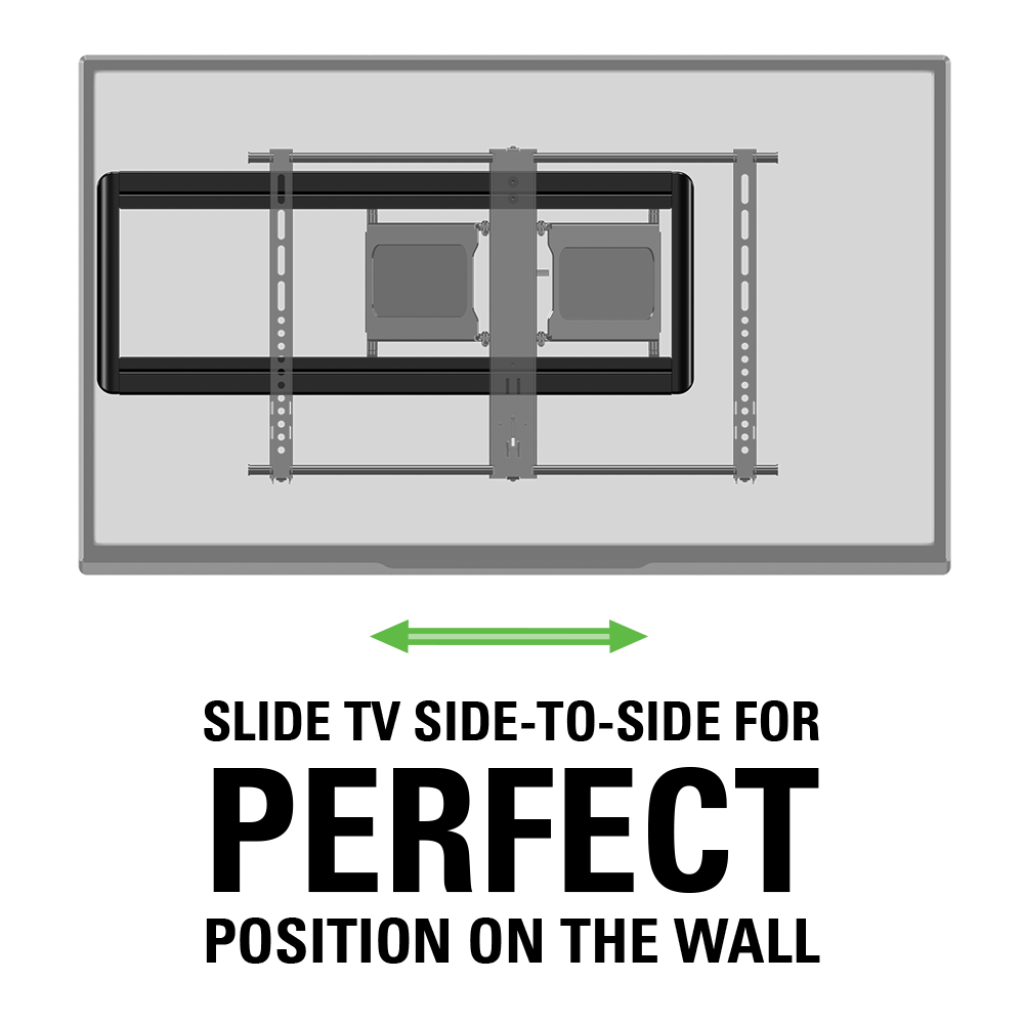 Sanus VLF Series Slim Full Motion TV Wall Mount